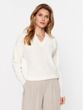 Peserico Peserico Pullover S99061F12 Écru Regular Fit