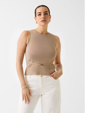 Marciano Guess Marciano Guess Πουλόβερ 181087 Καφέ Classic Fit