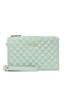 Guess Guess Geantă crossover Earlene Flat Top Zip PWEARL P2202 Verde
