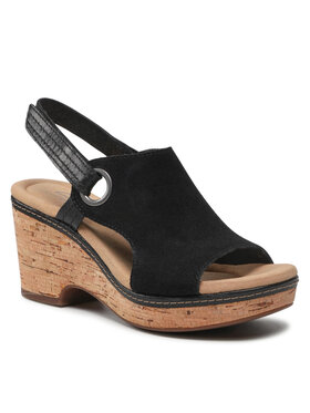 Clarks Clarks Sandály Giselle Sea 261647894 Černá