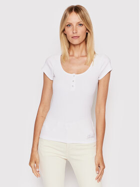 Guess Guess Bluza W2YP24 KBCO2 Bela Slim Fit