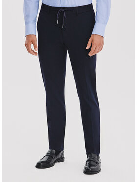 Pako Lorente Pako Lorente Spodnie materiałowe P25WF-WX-017 Granatowy Slim Fit