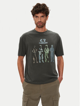 C.P. Company C.P. Company T-Shirt 19CMTS105A005100W Szary Regular Fit