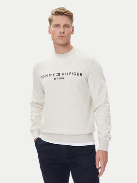 Tommy Hilfiger Tommy Hilfiger Μπλούζα Logo MW0MW11596 Μπεζ Regular Fit