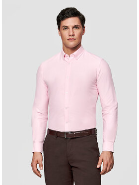 Pako Lorente Pako Lorente Koszula P26SN-1X-067 Różowy Slim Fit