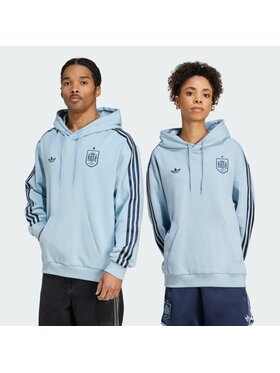 adidas adidas Bluza 153153 Błękitny Loose Fit