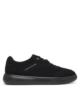 Tommy Hilfiger Tommy Hilfiger Snīkeri Th Modern Lightcup Knit FM0FM05886 Melns