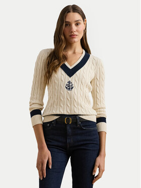 LAUREN RALPH LAUREN LAUREN RALPH LAUREN Svetr 200957479001 Béžová Regular Fit