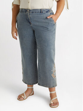 Fiorella Rubino Fiorella Rubino Jeans P598T004876N004 Turchese Cropp Fit