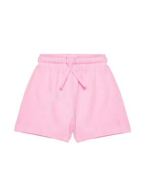 United Colors Of Benetton United Colors Of Benetton Sportiniai šortai 3BL0G901T Rožinė Regular Fit