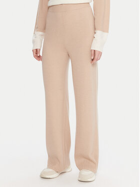United Colors Of Benetton United Colors Of Benetton Strickhose 102HDF00Z Beige Wide Leg
