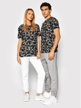 Mr. GUGU & Miss GO Mr. GUGU & Miss GO T-shirt Unisex Black Rubber Duck Crna Regular Fit