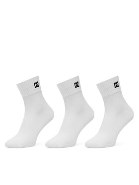 DC Shoes DC Shoes Dolge nogavice AS_DC_01Z_SS25 (3-PACK) Bela