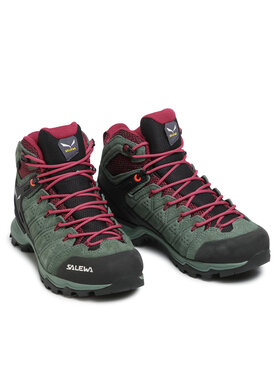 Salewa Trekking čevlji Ws Alp Mate Mid Wp 61385-5085 Zelena