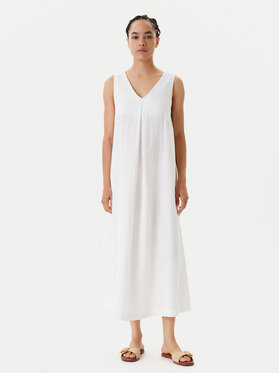 United Colors Of Benetton United Colors Of Benetton Літня сукня 4AGHDV07C Білий Relaxed Fit