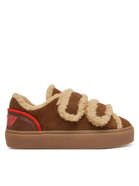 Inuikii Inuikii Sneakers Lila Shearling Low Velcro 1001.001.0561.150 Maro