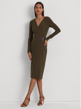 LAUREN RALPH LAUREN Lauren Ralph Lauren Kleid für den Alltag 250751548008 Grün Regular Fit