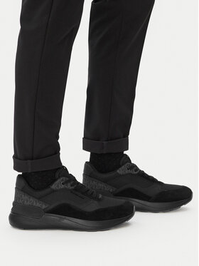 MICHAEL Michael Kors MICHAEL Michael Kors Tenisice Trevor Mixed-Media Trainer 42F4TRFS7D Crna