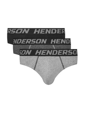 Henderson Henderson Sada 3 kusů slipů Onset 43183 Šedá