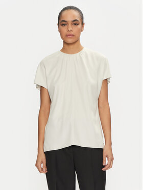 Calvin Klein Calvin Klein Bluse K20K207839 Écru Regular Fit