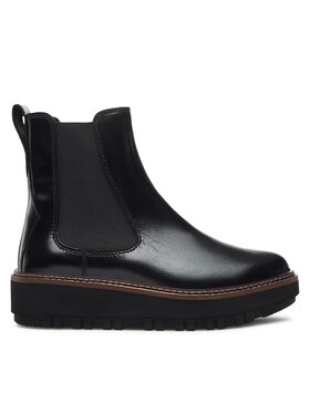 Clarks Clarks Боти тип челси Orianna W Up 261748214 Черен