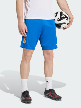 adidas adidas Szorty sportowe Originals Real Madrid Błękitny Regular Fit