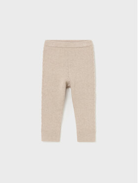 Mayoral Mayoral Legginsy 10.530 Beżowy Regular Fit