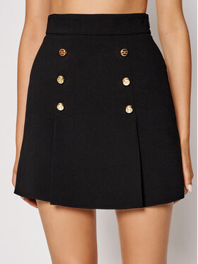 Elisabetta Franchi Elisabetta Franchi Fustă mini G0-490-16E2-V270 Negru Slim Fit