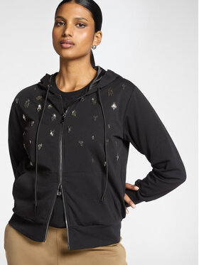 Elena Mirò Elena Mirò Felpa G888Z000548N033 Nero Regular Fit