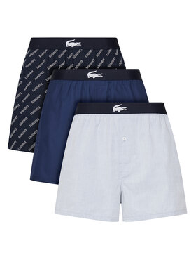 Lacoste Lacoste 3 darab boxer 7H2387 Sötétkék