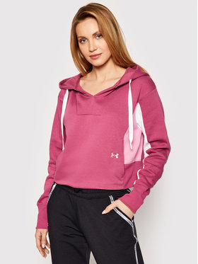 Under Armour Under Armour Суитшърт UA Rival 1362421 Розов Loose Fit