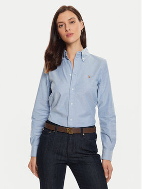 Polo Ralph Lauren Polo Ralph Lauren Πουκάμισο 211941520001 Μπλε Slim Fit