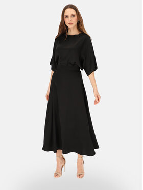 L’AF L’AF Spódnica maxi Mila Czarny Regular Fit