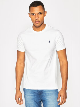 Polo Ralph Lauren Polo Ralph Lauren Тишърт Bsr 710680785 Бял Custom Slim Fit