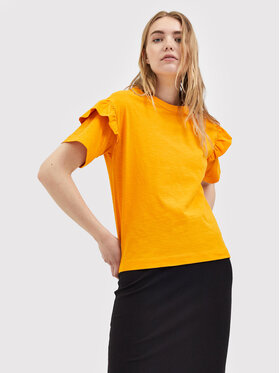 Selected Femme Selected Femme Tričko Rylie 16079837 Oranžová Regular Fit
