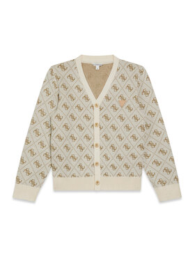 Guess Guess Cardigan L6RR12 Z3OE2 Bej Regular Fit