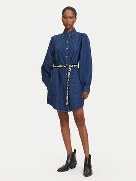 Φόρεμα τζιν Karl Lagerfeld Jeans φωτογραφία