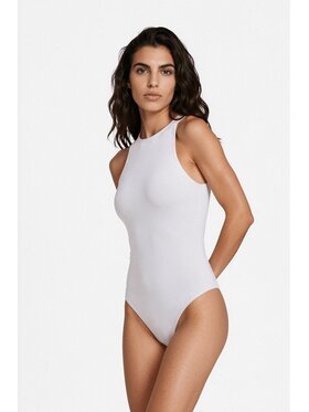 LE POSSÉ LE POSSÉ Body BW Biały Slim Fit