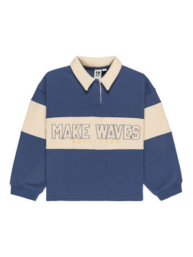 Roxy Roxy Felpa Iconic Waves ERGFT04025 Blu Boxy Fit