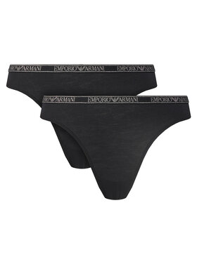 Emporio Armani Underwear Emporio Armani Underwear String-Set EW000402 AF10889 MC005 Schwarz