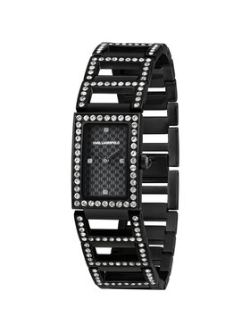 KARL LAGERFELD KARL LAGERFELD Hodinky R0553103501 Čierna