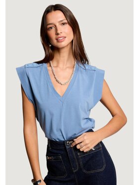 Morgan De Toi Morgan De Toi Canottiera 251-DNAUTI Blu To Fit