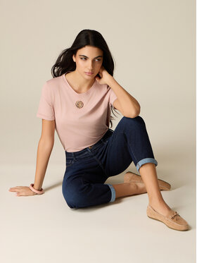 Oltre Oltre Jeans P579R309164N034 Blu Baggy Fit