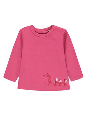 Kanz Kanz Bluzka 2122243-2203 Różowy Basic Fit