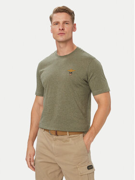 Aeronautica Militare Aeronautica Militare Футболка 262TS1580UJ00372 Хакі Regular Fit
