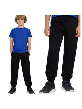 4F 4F Teplákové nohavice 4FJWMM00TTROM1510-20S Čierna Regular Fit