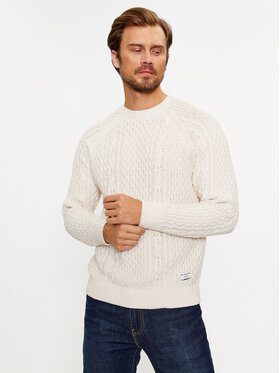 Pepe Jeans Pepe Jeans Sweater Sly PM702378 Ekru Regular Fit