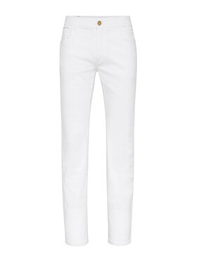 Billionaire Billionaire Jeansy 17937 Biały Regular Fit