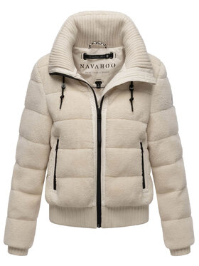 Navahoo Navahoo Kurtka zimowa Schneepuder Kremowy Regular Fit