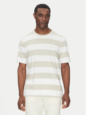 BOSS BOSS T-krekls TalesStripe 50499334 Bēšs Relaxed Fit